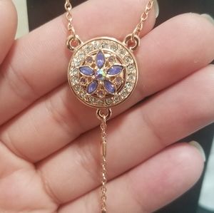 Magnolia and Vine interchangeable snaps necklace